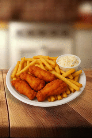 Spicy wings fries Spicy Wings Fries