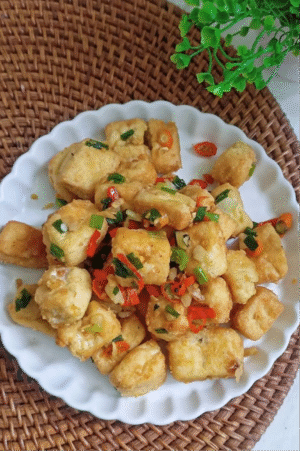 Tahu cabe grm Tahu Cabe Garam